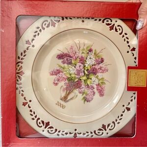 Lenox 2000 annual  Bouquet Plate